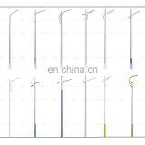 Factory Price Solar Street Light Pole Price 10m Malaysia Autocad Drawing With IP65 Protection Level Single Arm thumbnail-2