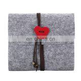Wholesale Green Felt Simple Design Felt Fabric Book Cover Book Sleeve thumbnail-2