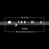 5mm Laparoscopy Trocars for Laparoscopic Instruments Flip Type Trocar Cross-shaped and Magnetic Type Trocar