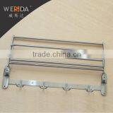 Wesda 90 Degree Rotation Hot Sale Stainless Bathroom Accessories Towel Shelf. 163 thumbnail-3
