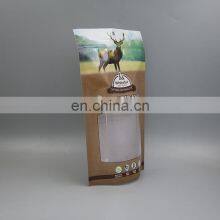 Free Sample Custom Made Resealable Zip Lock Dog Treats Snack Package Pet Food Packaging Bag thumbnail-1