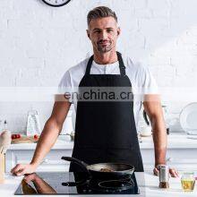 In Stock Household Kitchen Apron Hat Set Durable Chief Aprons With Customized Logo For Cooking Cleaning Painting