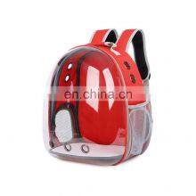 Wholesale Customized Portable Big Capacity Ventilate Plastic Airline Pet Carrier Transport Backpack thumbnail-5