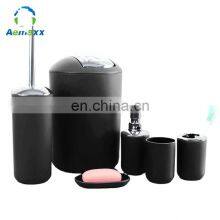 Top Sell Complete Black Cheap Hotel Bathroom Amenities Set thumbnail-1