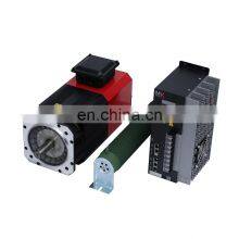 China High Speed 1500/8000rpm AC Servo Spindle Cnc Router Servo Motor Kit