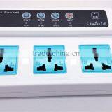 2200W 10A QUADBAND SMS/CALL Remote Controlled GSM Power Socket With 3 Outlets Which Also Supports Temperature Control thumbnail-2