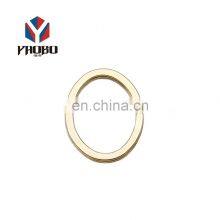 Good Reputation Accessories Chain Triangle Shape Metal Key Split Ring For Gift thumbnail-5