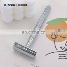 Custom Aluminum High Quality Double Edge Stainless Steel Safety Razors thumbnail-4