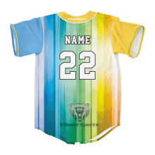 Vimost Newest Polyester Sublimated Baseball Jersey for Wholesale thumbnail-2