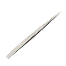 Stainless Steel Precision Sandblasting Tweezers Extremely Fine Pointed Straight Elbow IC Chip Electronic Super Hard Tweezers Clamp SS-11 Tweezers thumbnail-4
