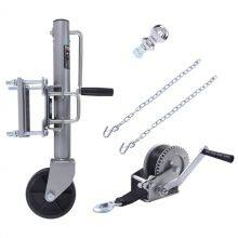 TOWKING Boat Trailer Accessory 1000lb Trailer Jack Side Wind thumbnail-5