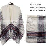 fashionable scarfs pashmina wholesale in yiwu china factory winter knited woman shawls wrap