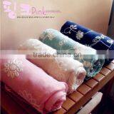 New Fashion Ladies Flower Embroidery Long Cotton Shawl Pashmina Scarf thumbnail-6