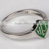 Top Quality Popular Green Lantern Wedding Ring thumbnail-3