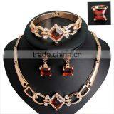 Jewelry Sets For Women Fine Accessories Wedding Bridal Pendant Statement CZ Diamond Necklace Earrings Bracelets Rings Sets thumbnail-2