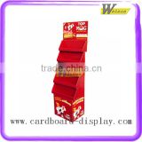 Hot Sale Floor Corrugated Paper Book Display Stand