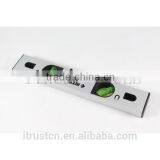 Aluminium Spirit Level With Magnetic 3 Level Bubble MT2013