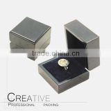 Custom black lacquer jewelry ring box