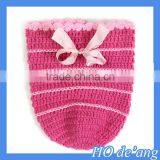 HOGIFT 2015 New Newborn Costume Baby Hat Short Pants Set Handmade Knit Crochet Photography Props 2 Pcs Outfits thumbnail-3