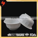 Unique FDA 12oz Plastic Disposable Soup Bowl With Lid