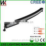Offroad IP68 Light Bar C Ree 10w 40inch Aluminum Curved Led Light Bar