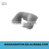 High Quality Comfort Inflatable Travel Flocking Neck Pillow thumbnail-1