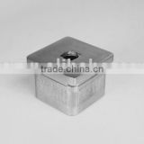 SS/Stainless steel curved square tube base-square tube fittings