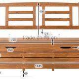 outer door wooden storage bench