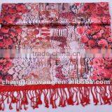 New Product 2014 Lady's Double-layer Silk Scarf Wholesale China