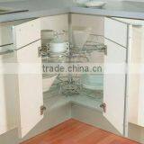 TKK 270 Degree Kidney-shaped Metal Kitchen Cabinet Lazy Susan thumbnail-2
