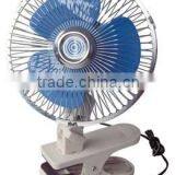 DC 12V /24V Deluxe 8'' Oscillating Car Fan With Gimbal Clip (WIN-106) thumbnail-2