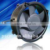 PSC DC Axial Fan With Wall Guard 200mm for Miscellaneous Nacelle Cooling