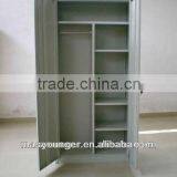 Metal Cloth Cupboard for Bedroom Stainless Steel Dry Storage Furniture
