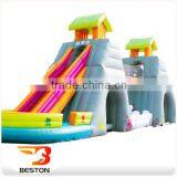 funny inflatable water slide amusement park for kid games