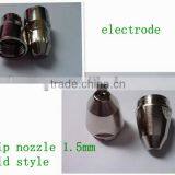 High Quality WSD P80A Plasma Cutting Electrode and Tip(1.5mm) Old Style