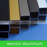 Gold Oxidiztion Aluminium Square Tube and Black Aluminum Square Tube thumbnail-1