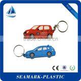 2016 Promotional Customized Car Shaped Keychain Soft Pvc Smart Car Keychain