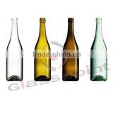 750ml Burgundy Wine Green Glass Bottle thumbnail-1