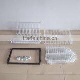 5 Tiers Rolling Wire Basket Storage Display Rack for Supermarket thumbnail-3