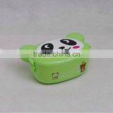 Plastic Cartoons Lunch Box (doule Layer) New Item (bear Shaped)