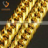 2.6-2.8mm Double Shape Gold Chain