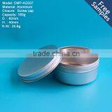 Latest Design Hot Sale Fashion 160g 160ml ODM Round Tin Aluminum Can thumbnail-1