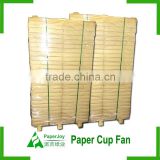 Customized paper sheet for paper cup