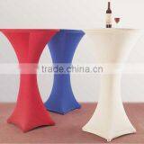 Polyester Spandex Cocktail Table Covers