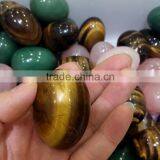 Top Quality Natural Rock Tiger Eyes Stone Eggs Gemstone for Decorations