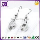 China Factory 38Healthy Jewelry With Zircon & Anion Long Drop Earring thumbnail-5