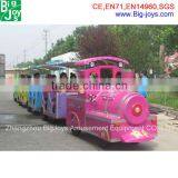 Customer Design Funny Outdoor Trackless Electric Train for Kids for Sale