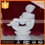 Outdoor Villa Garden Design Stone Marble Angel Tombstone thumbnail-6