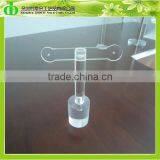 DDJ-0059 ISO9001 Chinese Manufacture Sells Clear Perspex T Bar Earrings Stand thumbnail-2