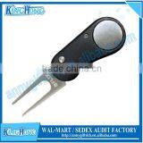 Colorful Automatic Metal Retractable Divot Tool thumbnail-3